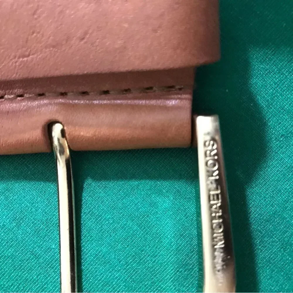 Michael Kors Braided Leather Belt Size Small